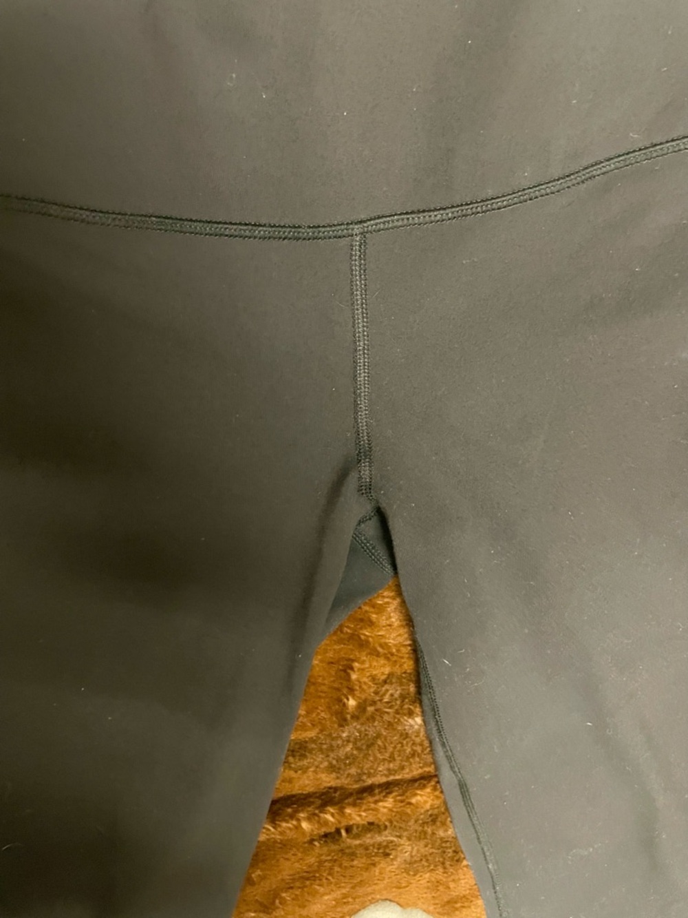 Patagonia Women’s Centered Black Crop Leggings size Medium; EUC - Picture 7 of 11